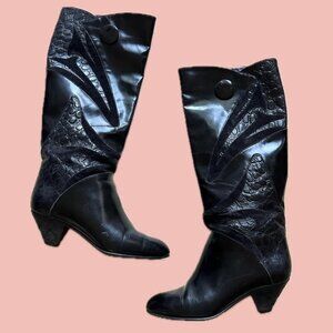 Authentic 80s Italian boots by Creazioni Pallito